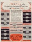October 20 1928, Saturday Evening Post Bulova Ad