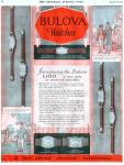 August 25 1928, Saturday Evening Post Bulova Ad