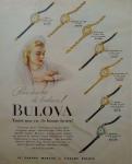 1949 Vintage Bulova Ad