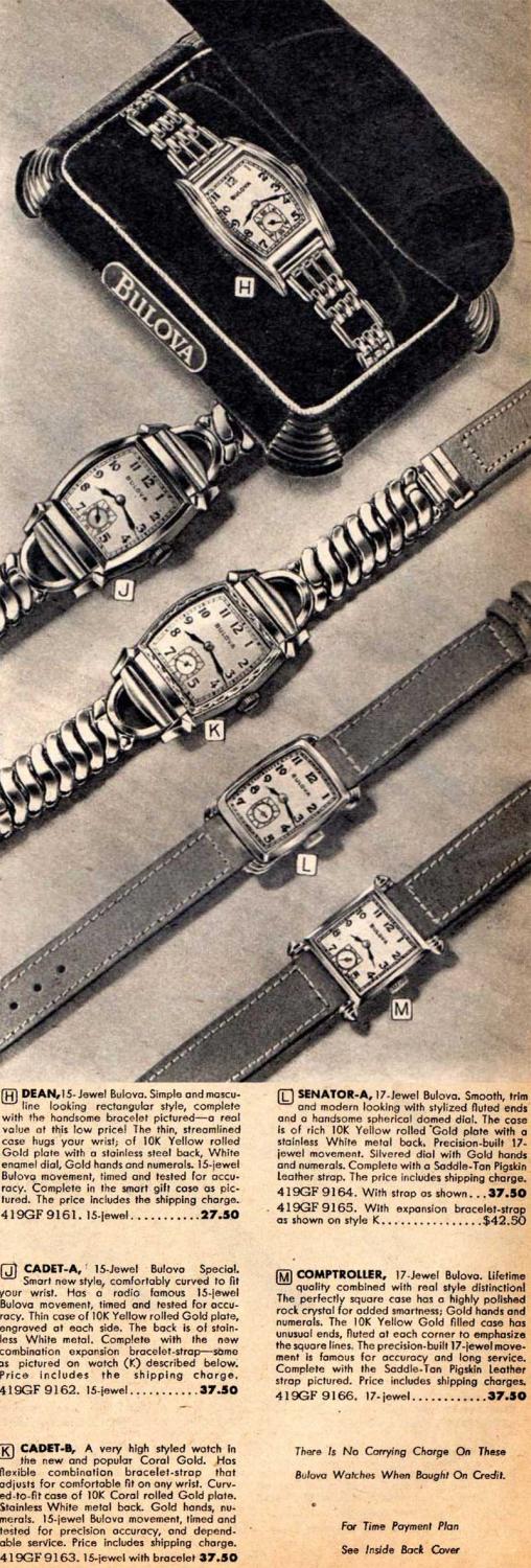 1943 Bulova Comptroller watch