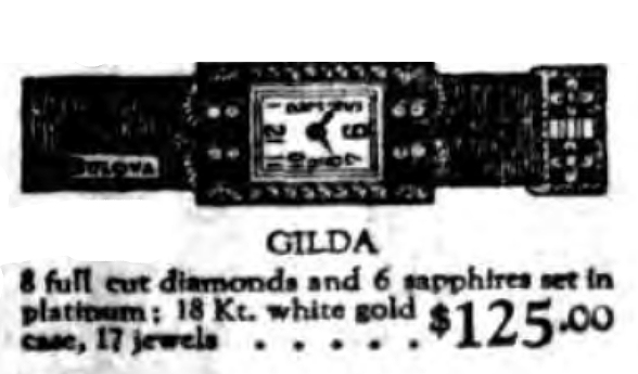 1924 Bulova Gilda watch