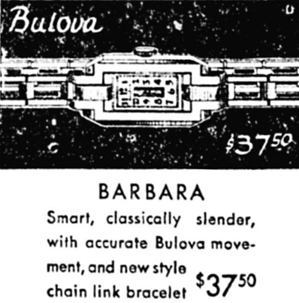 1932 Bulova Barbara watch