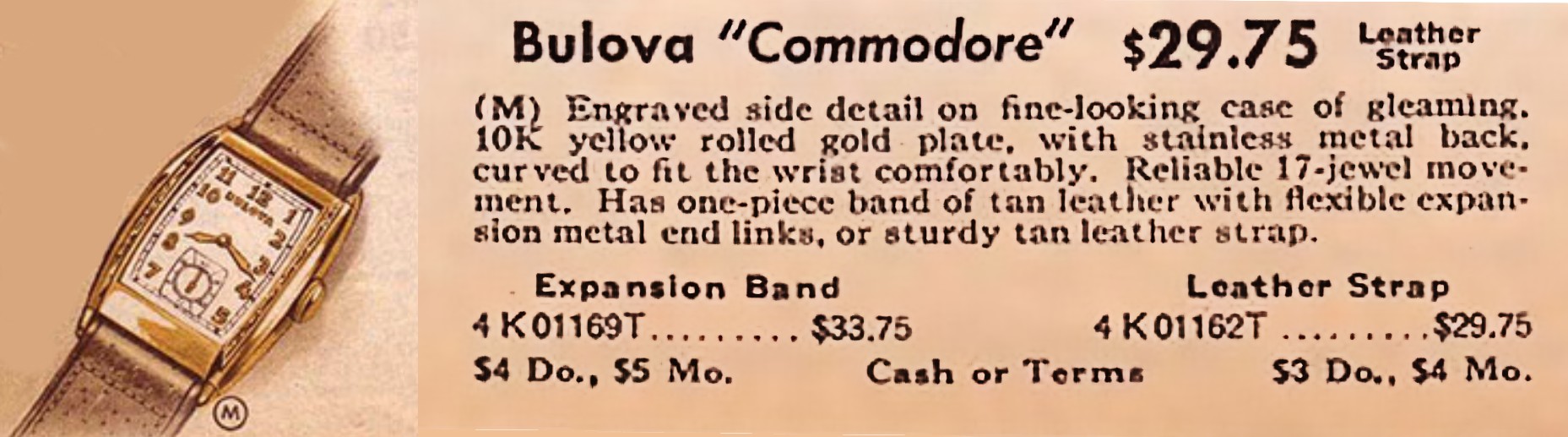 1940 Bulova Commodore