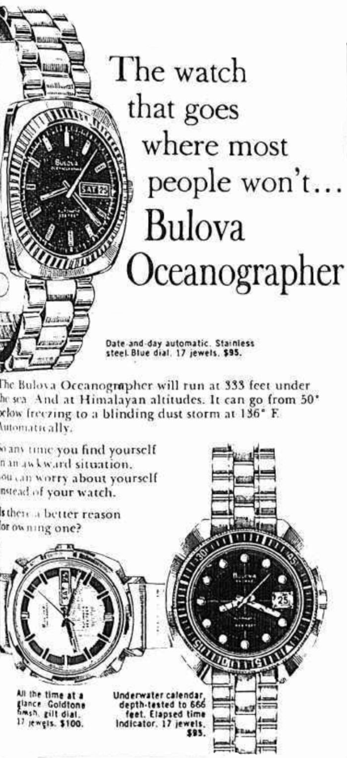 Bulova Oceanographer