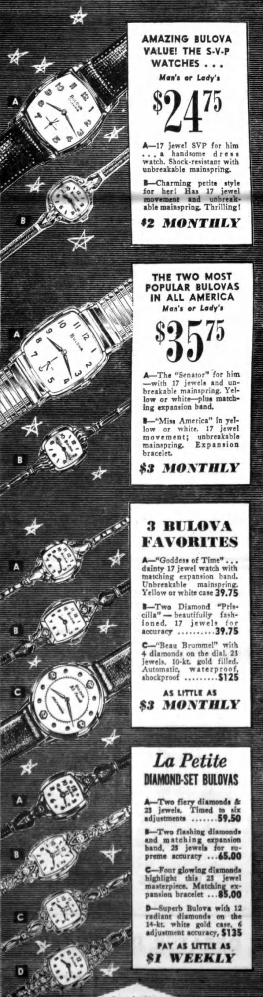 1960 Philadelphia PA Inquirer Bulova watch advert