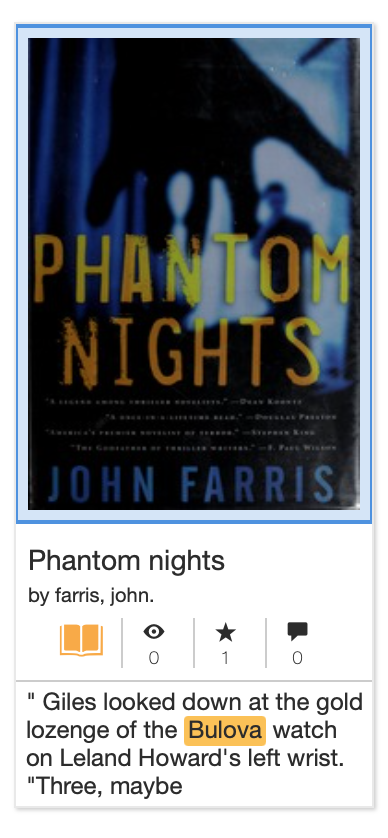 Book Phantom Nights