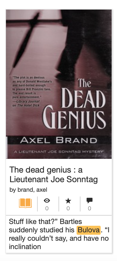 Book The Dead Genius