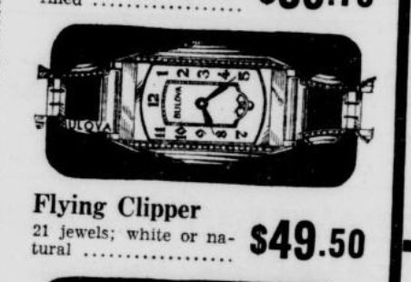 1936 Flying Clipper Ad