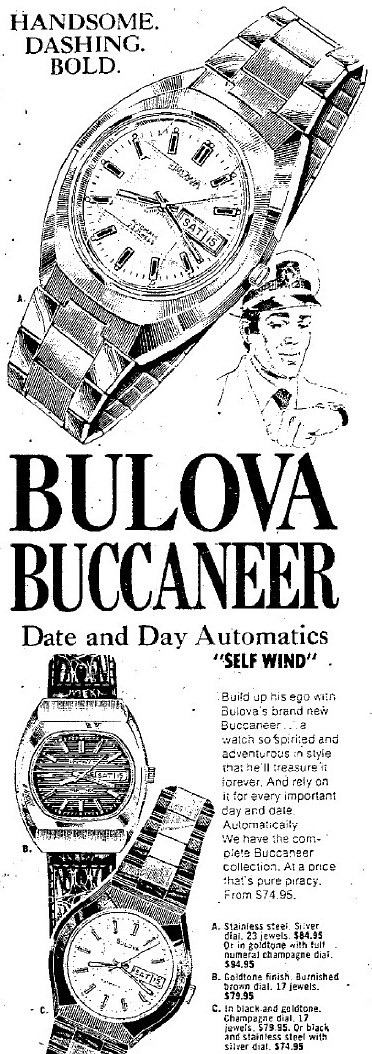 Bulova Buccaneer watch