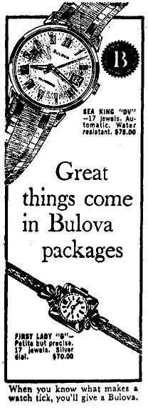 1969 Bulova Sea King advert