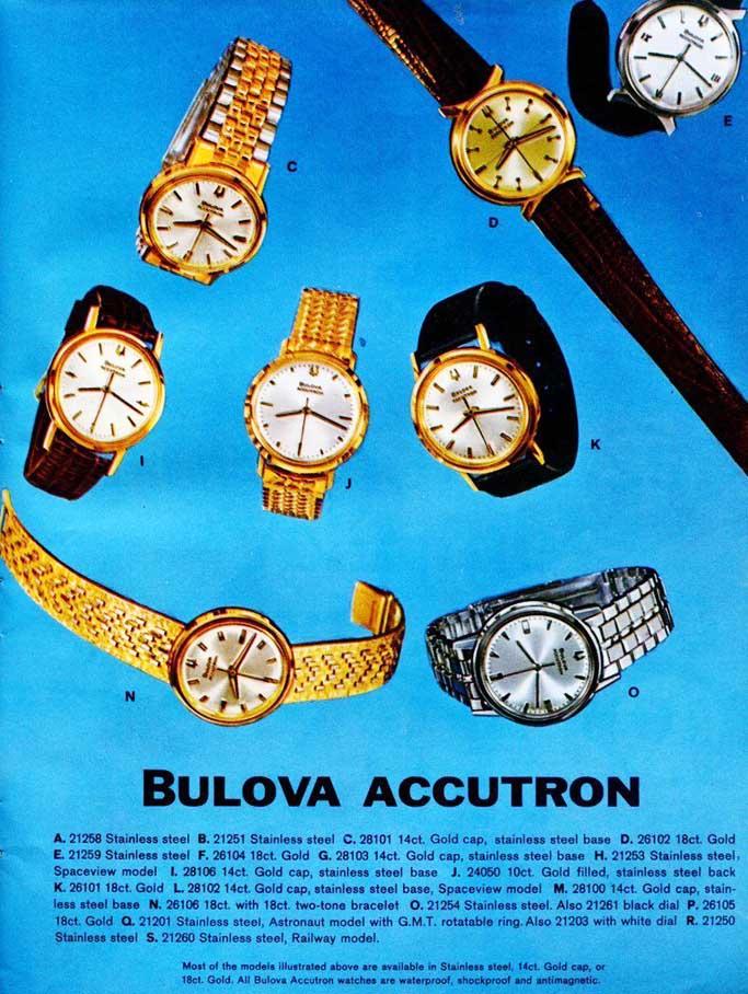 Bulova Accutron watches