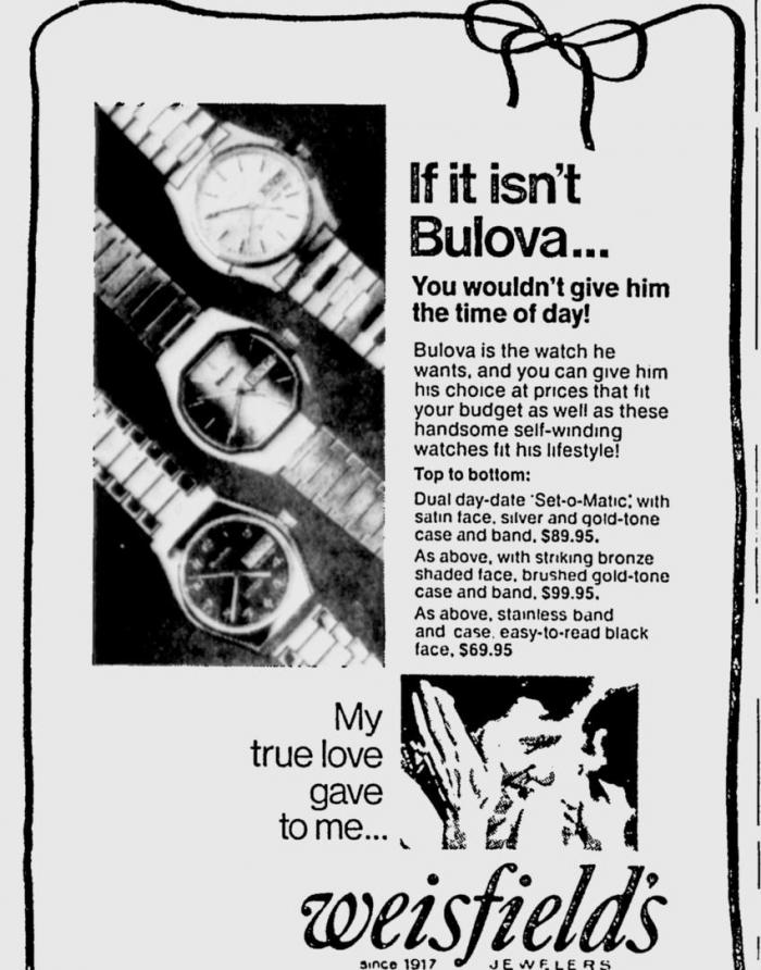Bulova Set-o-Matic watch