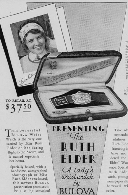 1925 Bulova The Ruth Elder watch