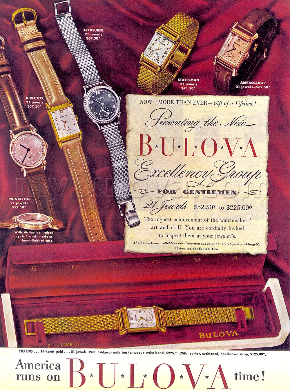 1946 Bulova advert