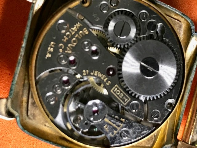 1949 10BH movement Bulova watch