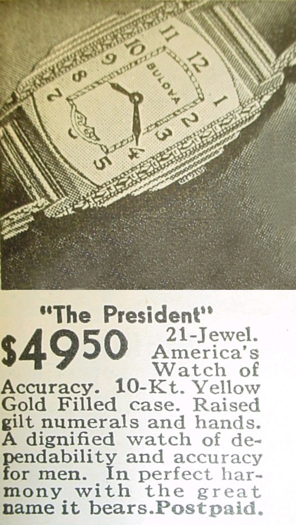 1936 Bulova ad