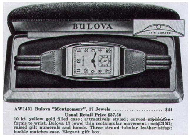 1938 Bulova Montgomery watch