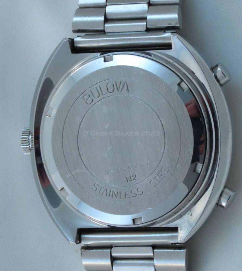  also 1972 Bulova Chronograph F 4 Geoffrey Baker 6 11 2020