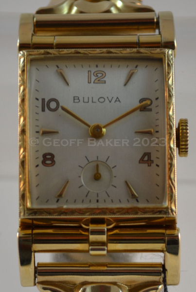 Geoffrey Baker 1950 Bulova Photo Watch B 4 12 14 2023