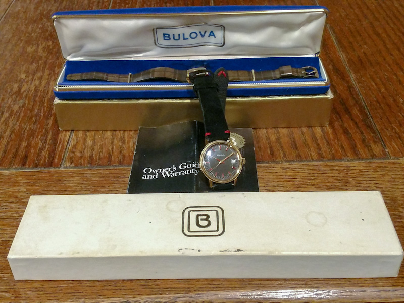 [12427-1Y-1972] Bulova watch Sea King Kit