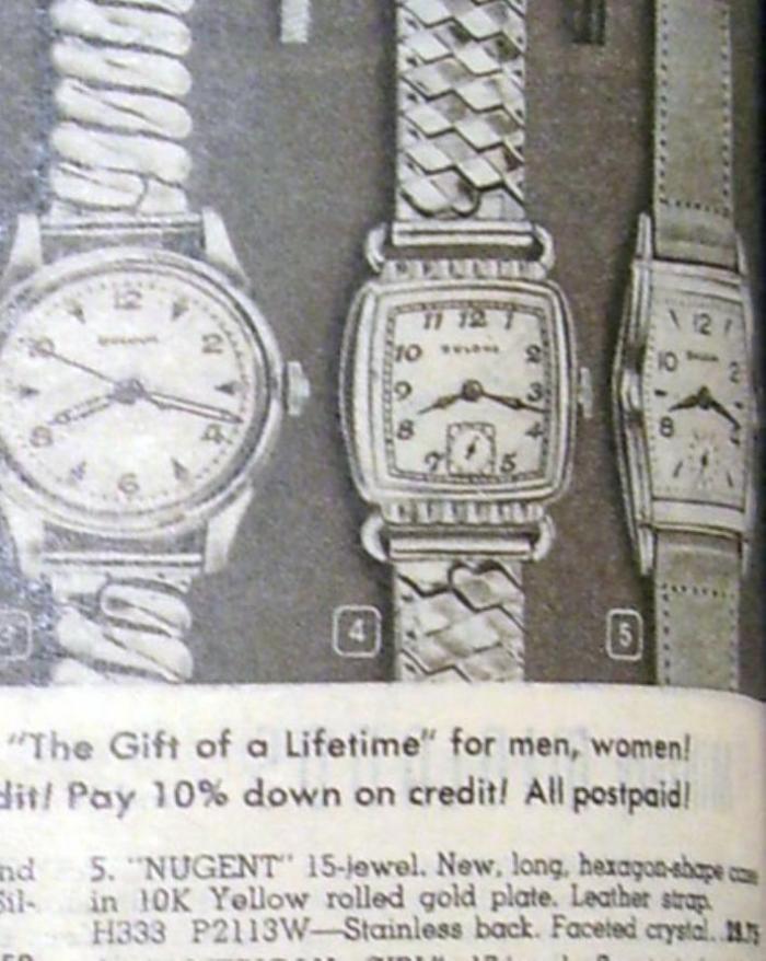 Bulova 11953 Nugent watch advert