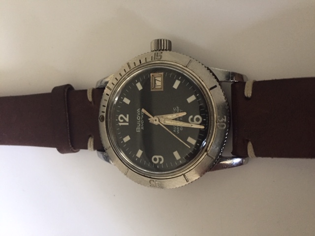 1960 Bulova Snorkel watch