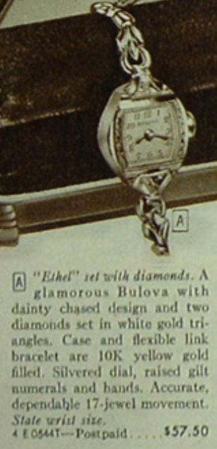 Bulova Ethel watch