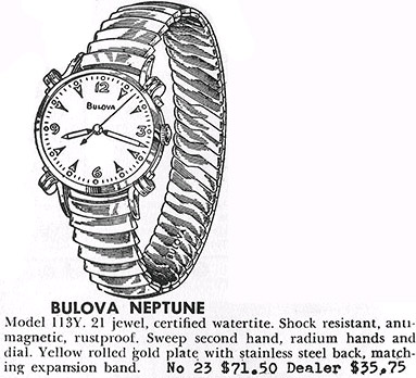 1957 Bulova Neptune