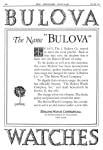 May 30 1923 - J.Bulova to Bulova Watch Company name change