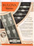 November 16 1929, Saturday Evening Post Bulova Ad