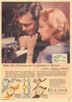 1956 Bulova watch advert
