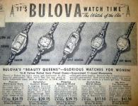 1939 Vintage Bulova Ad - Courtesy of Jerin Falcon