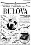 1947 Vintage Bulova Ad - Courtesy of Robert Bulter
