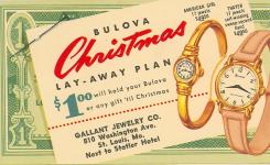 1952 Vintage Bulova Ad - Courtesy of Fifth Avenue Restorations