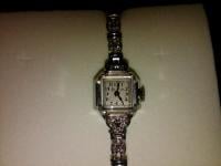 Bulova watch Vintage Diamond Ladies Watch
