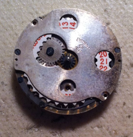 1932 Bulova Proto-type Date watch
