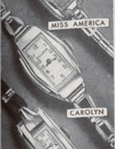 1937 Bulova Carolyn watch
