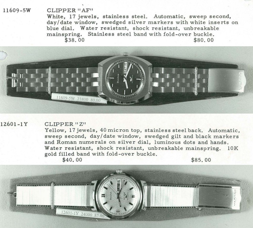 1971 Bulova Clipper with 'Sea King' on the dial.
