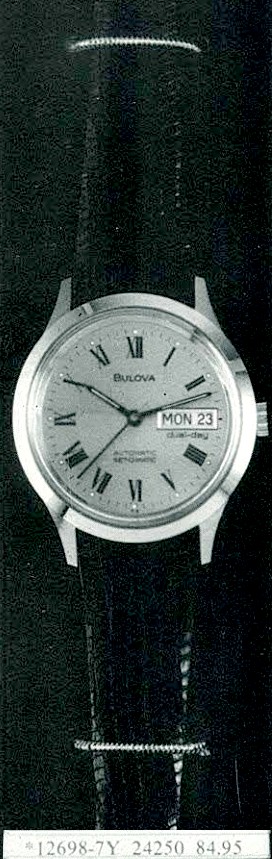 1979 Bulova Model "12698-7Y"