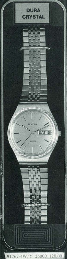 1979 Bulova Quartz 91767-4W/Y