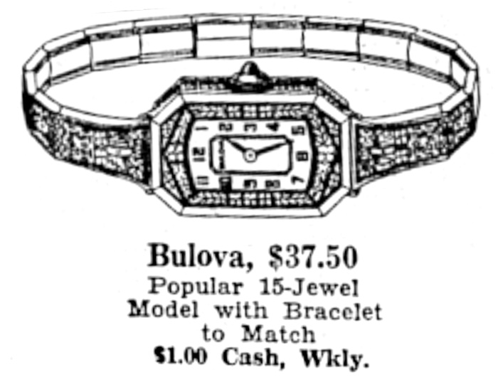 1929 Unknown Bulova Ladies watch