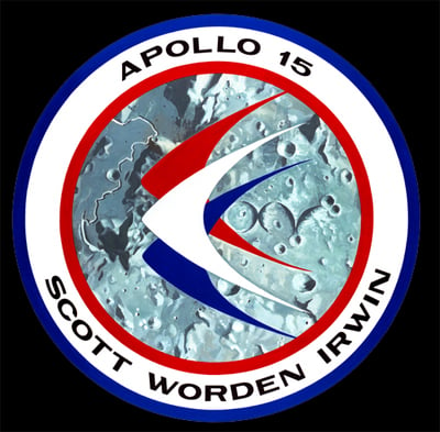 Apollo 15 badge