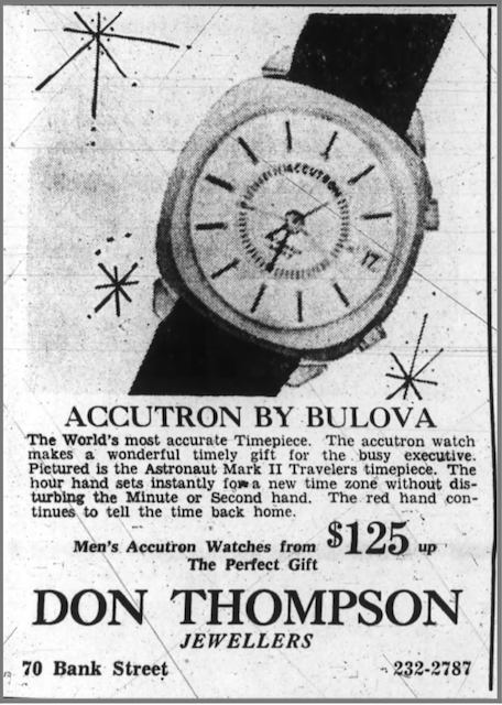 Bulova Accutron Traveler