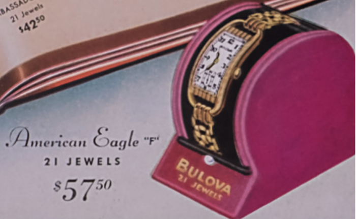 1939 Bulova American Eagle "F"