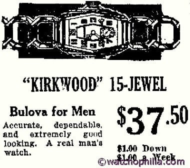 1932 Bulova Kirkland ad