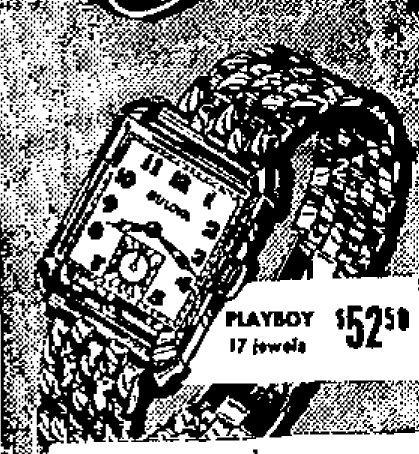 1948 Bulova Playboy advert