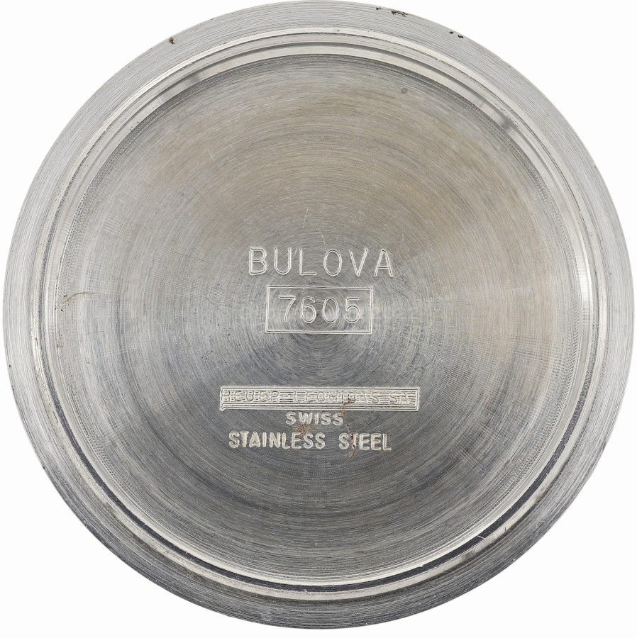 Bulova Chronograph #31010-2W case back