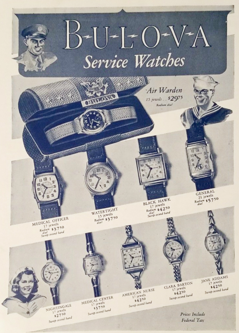1944 Bulova Medical Center watch