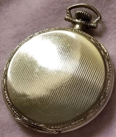 1926 Bulova Pocket Watch Back