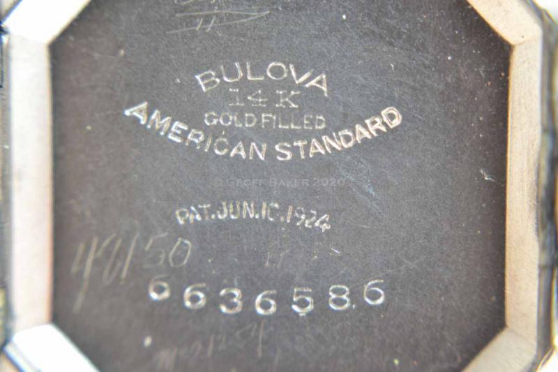 1927 Bulova Lone Eagle 5000 Geoffrey Baker 5 6 20 2020